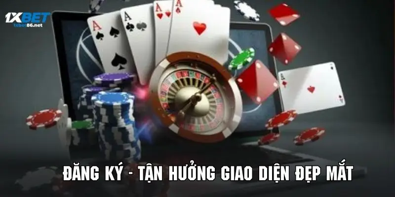 Khám phá không gian giải trí bắt mắt và tiện lợi tại 1XBET